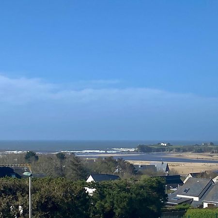 Studio Blue Horizon Vue Mer Guidel-Plage Buitenkant foto